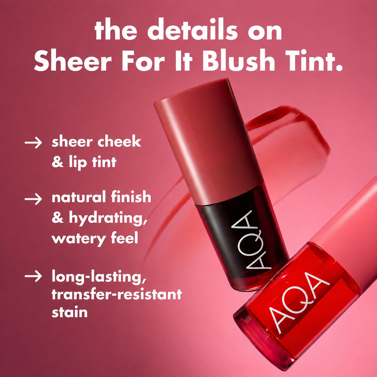 ✨Cosmetic Blush Tint and Lip Stain