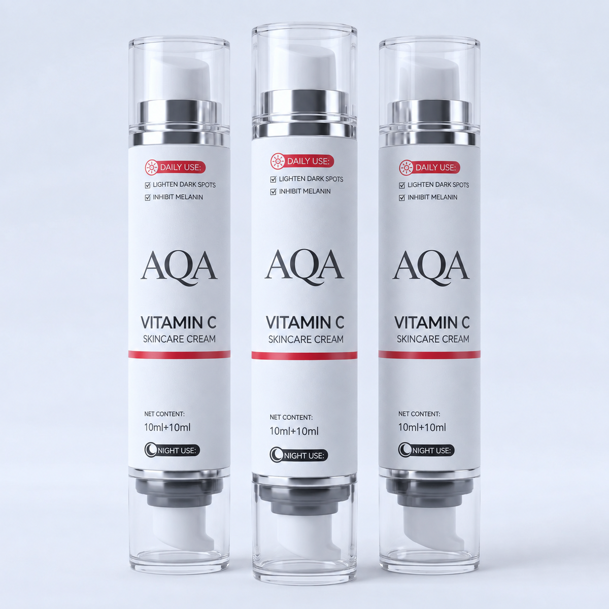 ☁️Vitamin C + 5% Niacinamide Brightening Serum, Dual Chamber Dark Spot Corrector