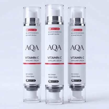 ☁️Vitamin C + 5% Niacinamide Brightening Serum, Dual Chamber Dark Spot Corrector
