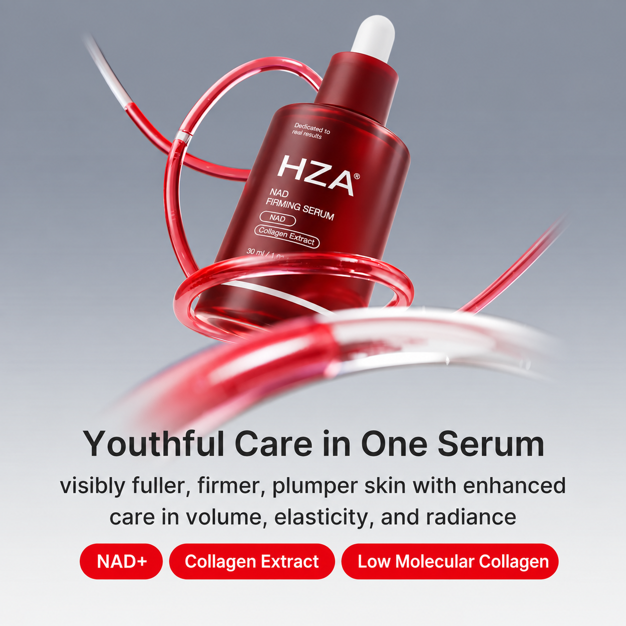 Youthful care in one serum