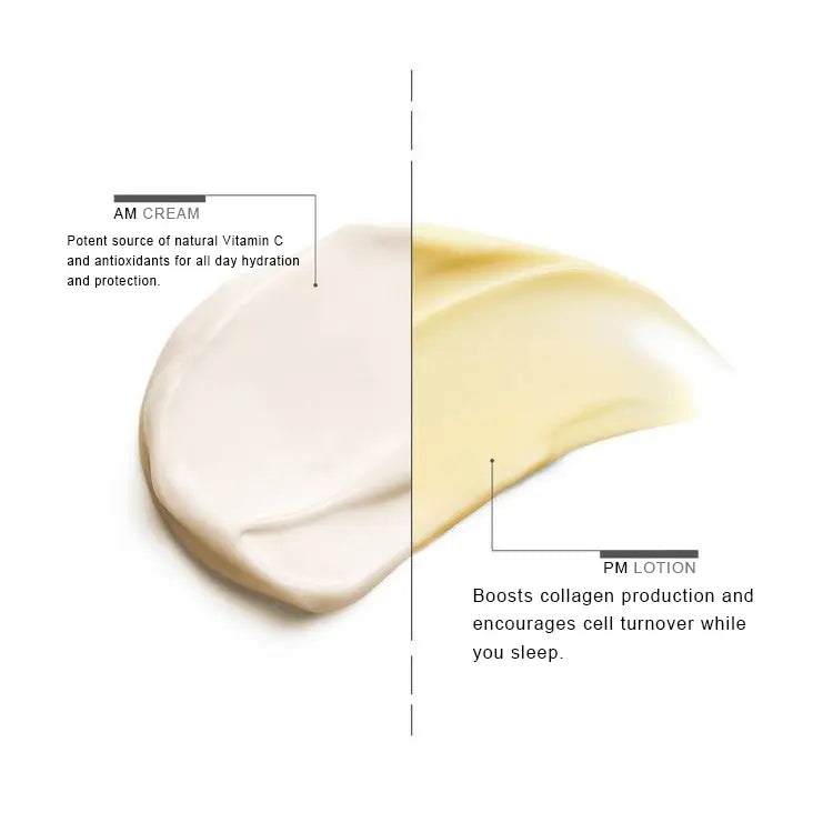 ☁️Vitamin C + 5% Niacinamide Brightening Serum, Dual Chamber Dark Spot Corrector
