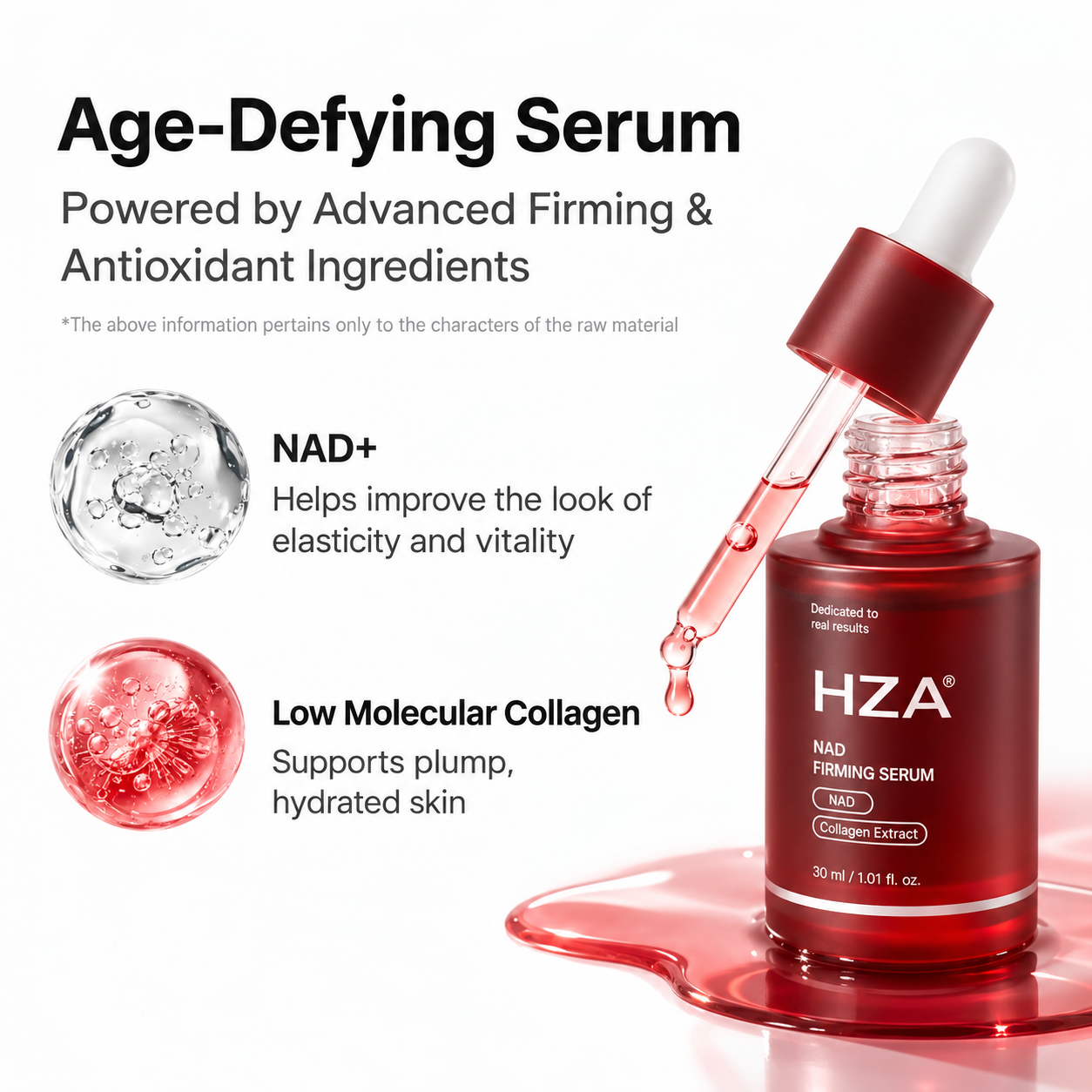 NAD plus and low molecular collagen