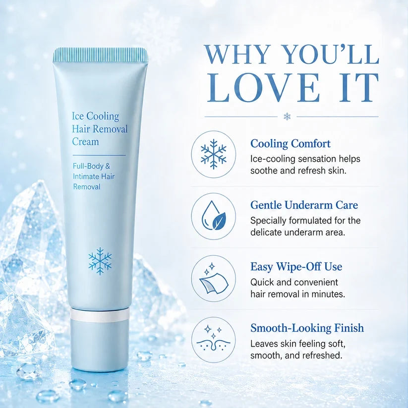 Ice Cooling Hair Removal Cream