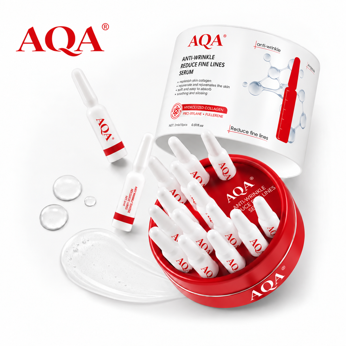 AQA Anti-Wrinkle Reduce Fine Lines Serum set