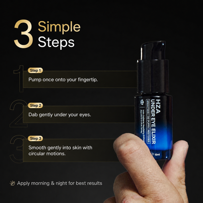 💧HZA Revitalizing Eye Elixir – Brightening & Anti-Puffiness Under