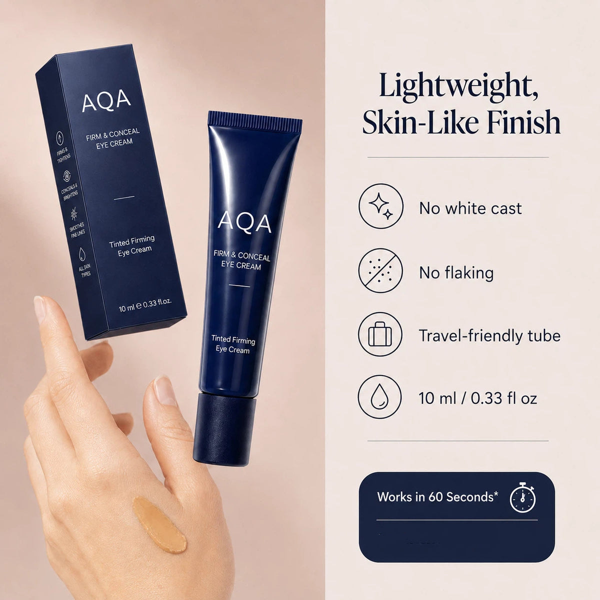 🪄AQA FIRM & CONCEAL EYE CREAM