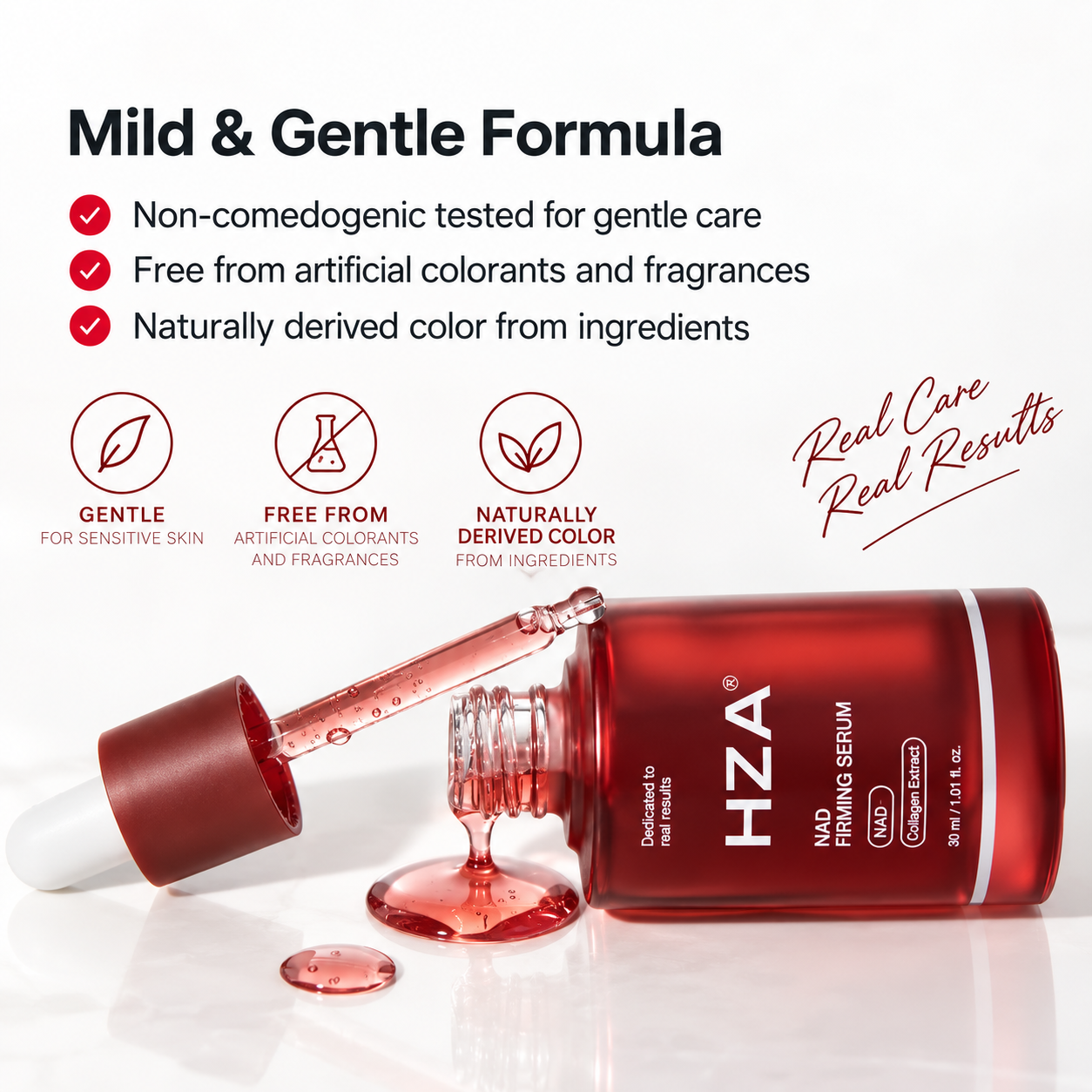 HZA mild and gentle formula