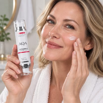☁️Vitamin C + 5% Niacinamide Brightening Serum, Dual Chamber Dark Spot Corrector