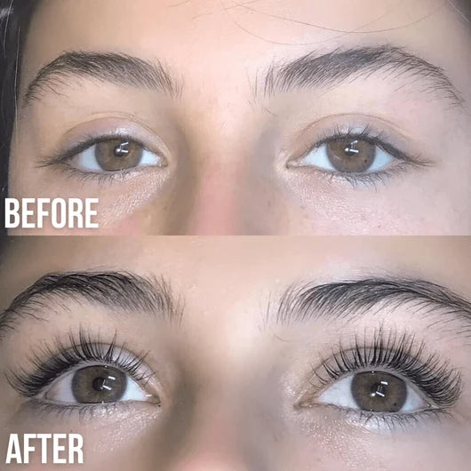 Velmiorae lash before and after