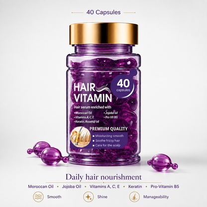 🪻Hair Vitamin Capsules for Color-Treated & Permed Hair