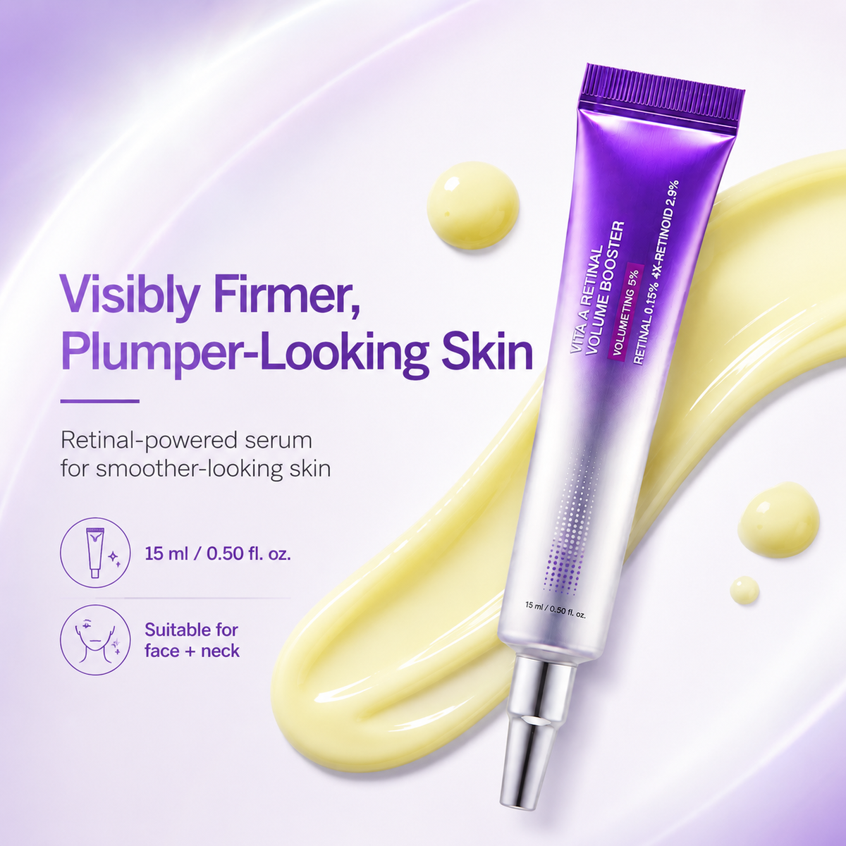 🏆 BEST SELLER - Vita A Retinal Volume Booster – Firming & Plumping Serum