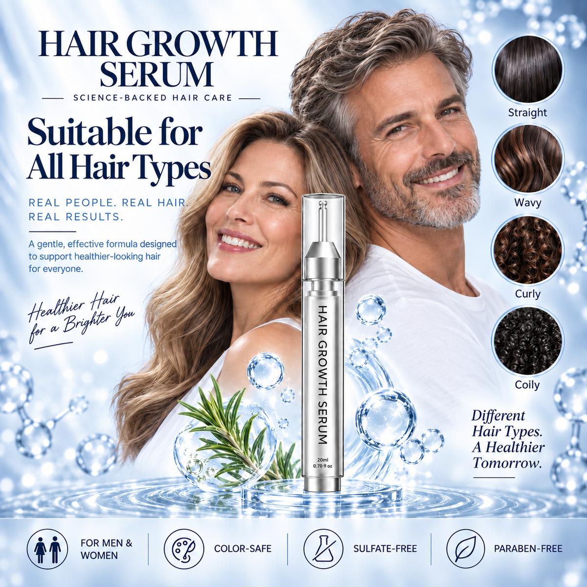 Suitable for all hair types