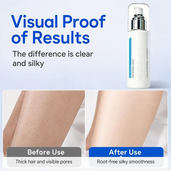 🔥 Halloween Hot Sale ⏰ Ice-Cooling Hair Removal Cream for Sensitive Skin