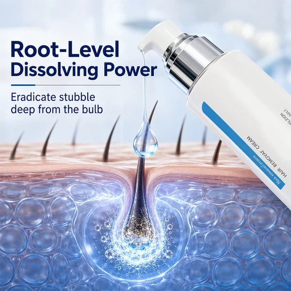 🔥 Halloween Hot Sale ⏰ Ice-Cooling Hair Removal Cream for Sensitive Skin